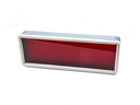 [DE-150-A-B-G-0] DE-150 Display Enclosure (Light Gray , Front Red Glossy-Back Red Frosted Panel)