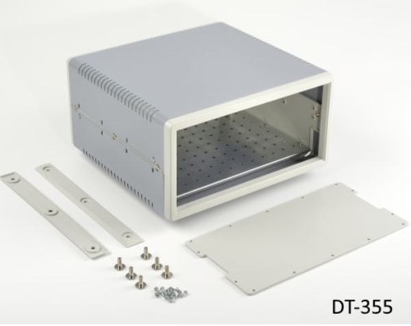 [dt-355-0-0-g-0] DT-355 Desktop Enclosure ( No Carry Handle , w Ventilation )