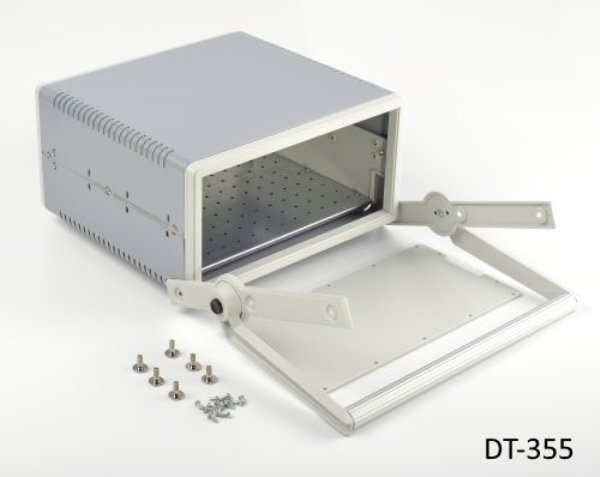 [dt-355-k-0-g-0] DT-355 Desktop Enclosure ( With Carry Handle , w Ventilation )