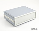 [dt-348-0-0-g-0] dt-348 masa tipi laboratuvar kutu (gri, taşıma kulpsuz, havalandırmalı)