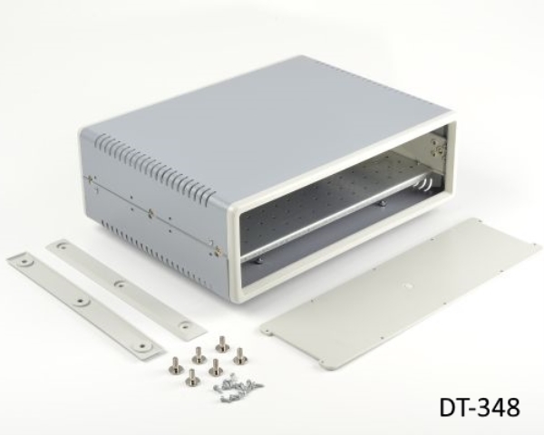 [dt-348-0-0-g-0]  DT-348 Desktop Enclosure ( Gray , No Carry Handle , w Ventilation)