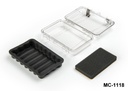 [mc-1118-0-0-g-0] MC-1118 IP-67 Mini Case (Transparent, PC)+ 13009