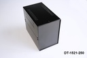 [dt-1521-250-0-s-0] DT-1521 Desktop Behuizing (zwart, 250 mm)