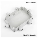  TB-1712 IP-67 Enclosure with Moulded-on Cable Gland Model 1 13026