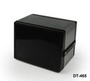 [dt-465-0-0-s-0] dt-465 eğimli masa tipi laboratuvar kutusu (siyah-naturel, havalandırmalı)