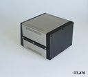[dt-470-0-0-s-0] dt-470 eğimli masa tipi laboratuvar kutusu (siyah-naturel, havalandırmalı)+