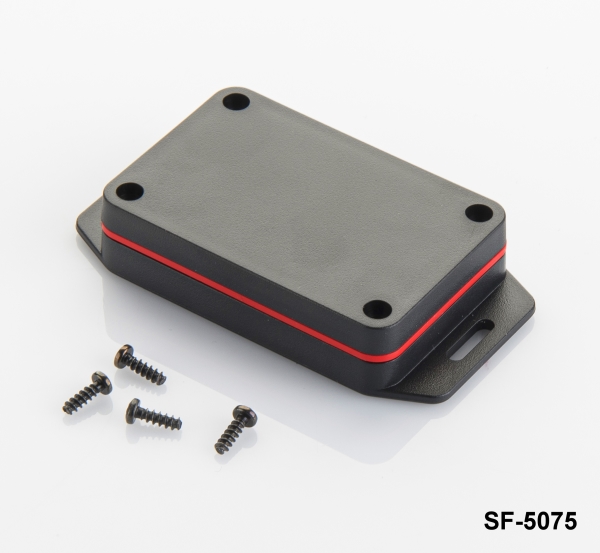 SF-5075 IP-65 Flanged Sealed Enclosure with Red Seal
