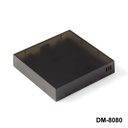 DT-0808 Caixa de plástico para projectos / Cinza claro