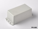 PR-080 プラスチックプロジェクトエンクロージャ（ライトグレー）