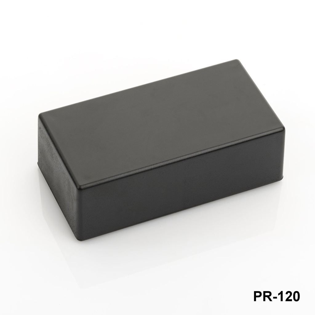 PR-120 Пластмасов корпус за проекти черен