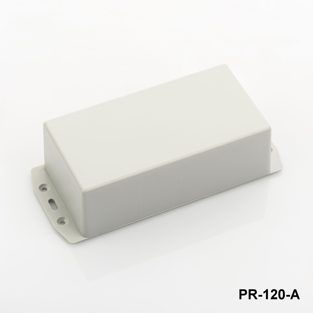 PR-120 Пластмасов корпус за проекти / светлосиво
