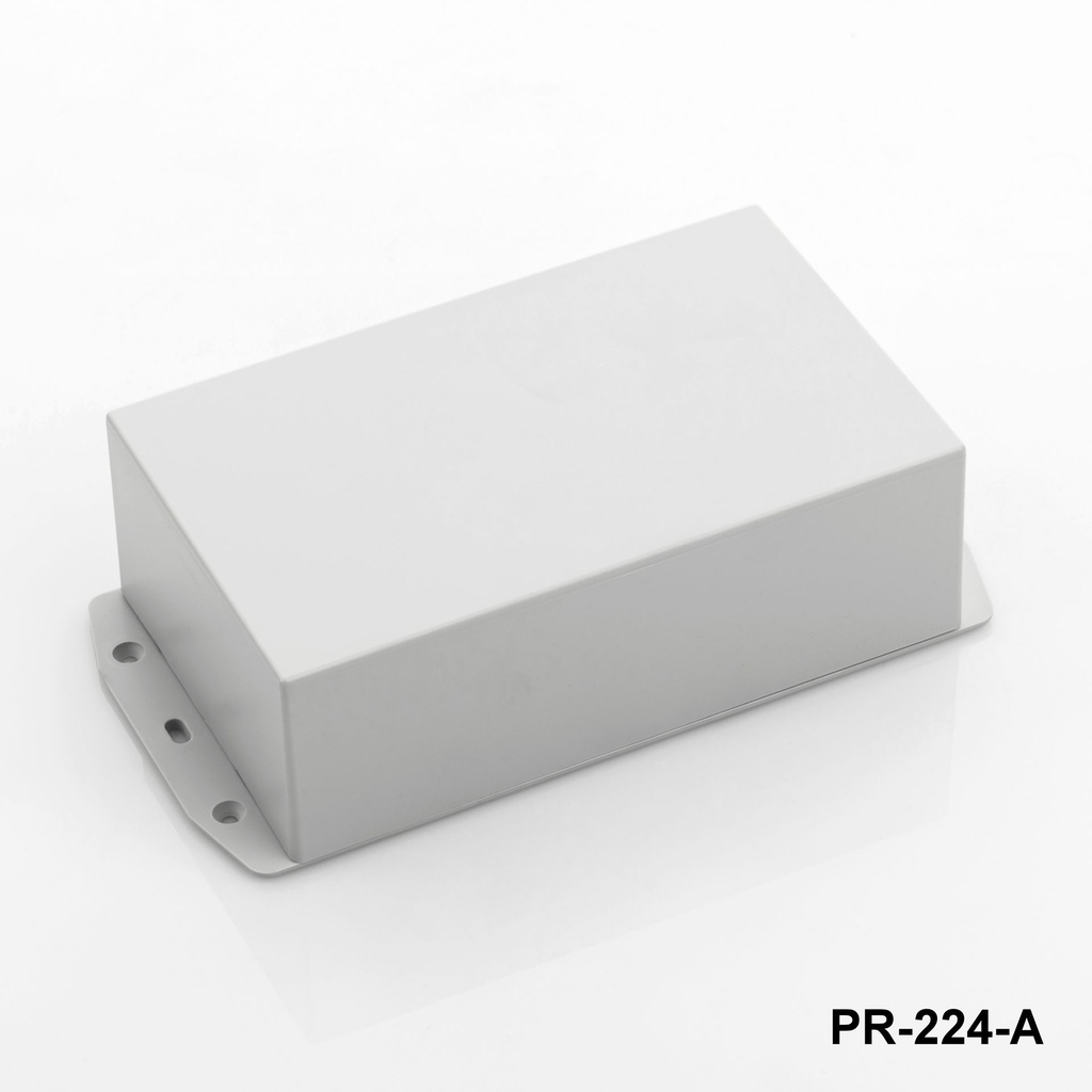 PR-224 Пластиковый проектный корпус светло-серого цвета