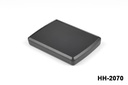 SF-206 IP-67 Flanged Heavy Duty Enclosures (Dark Gray, Transparent Cover) 13850