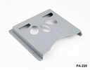 PA-220 Plastic Plan Pocket Dark Gray