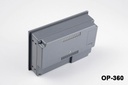 [OP-360-A-0-D-0] Caja para panel de operador OP-360 ( Gris oscuro , HB , Ventana de visualización abierta )