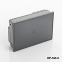 [AD-140-B-X-G-A] 	AD-140 Adapter Enclosure ( Light Gray , No Plug , No Socket , without Core , Full Sticker Pool , Grounded Plug Core)