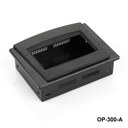 [OP-360-A-0-D-0] Caja para panel de operador OP-360 (gris oscuro, HB, ventana de visualización abierta)