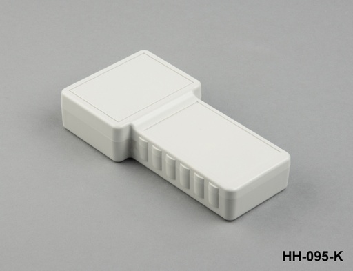 [HH-095-0-K-G-0] HH-095 Handheld Enclosure (Light Gray, HB, No Battery Comp., Closed Window)