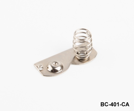 [BC-401-CA] Contacto de pila UM-4 / AAA (para placa de circuito impreso) (cátodo + ánodo)