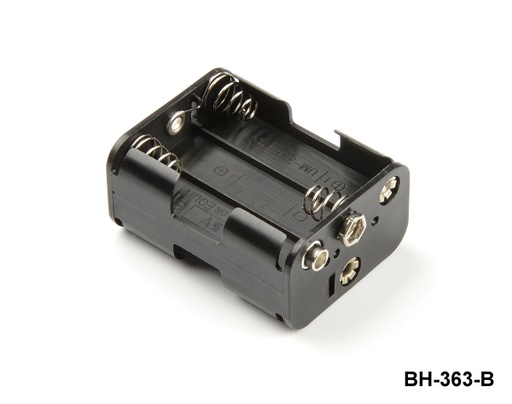 [BH-363-B] UM-3 / 用于 AA 电池的 6 件电池座