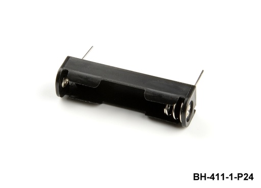[BH-411-1P24] 2 бр. държач за батерии с размер UM-4/ААА (монтаж на печатна платка) (копие)