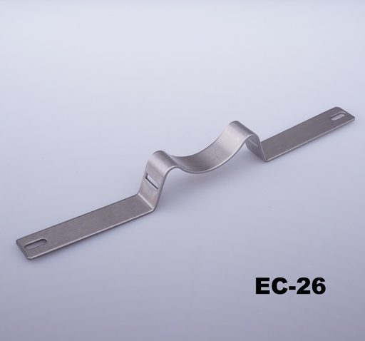 [EC-26-0-0-S-0] Кронштейн для крепления на столб Нержавеющий (260 мм)