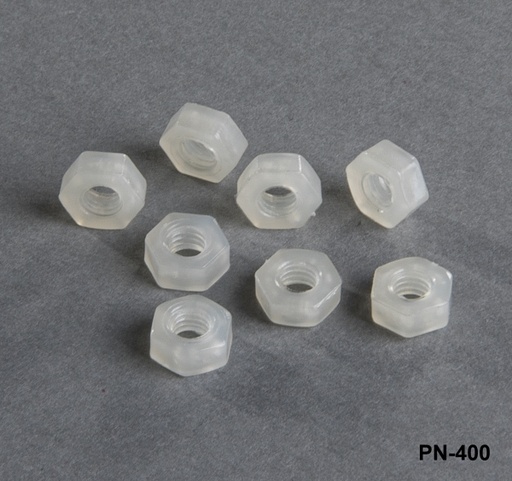 [PN-400-0-0-N-0] M4 Plastic Nut
