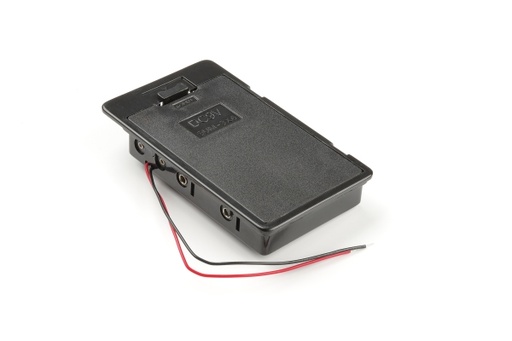 [SBH-361-1A] 6 бр. държачи за батерии UM-3 / размер AA (един до друг) (с кабел) (с покритие)