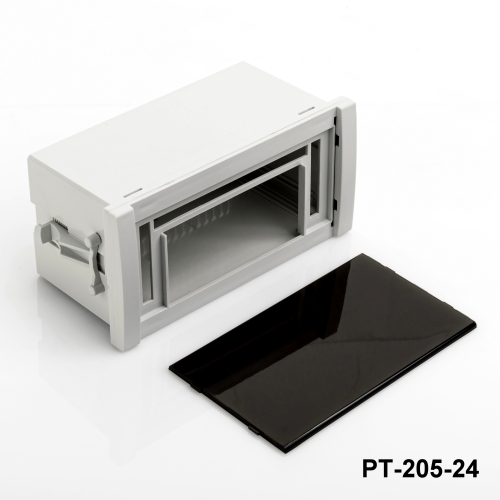 [PT-205-24-0-D-F-1] Caja para montaje en panel PT-205-24