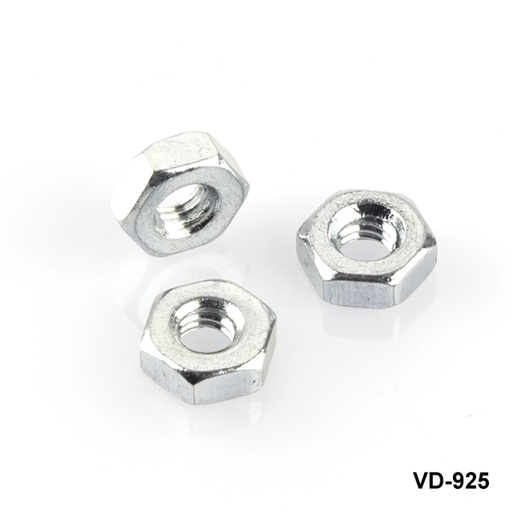 [VD-925-0-0-M-C] Παξιμάδι M 2,5 mm (χάλυβας)