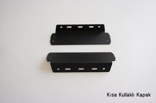 [DE-195-30-01-S-A] DE-195 Flanged Aluminium Cover (High Version) (Black) Set