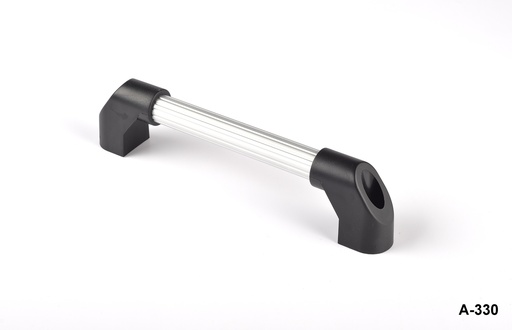 [A-330-20-0-S-0] A-330 Aluminum Handle with Plastic Cover
