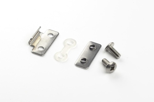[KL-60-0-0-M-0] Conjunto de placas de fixação em aço inoxidável