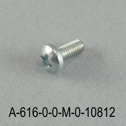 [A-616-0-0-M-0] 3,5x8 mm YSB Metallic Gray Screw