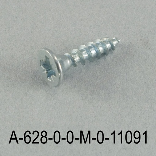 [A-628-0-0-M-0] 3,5x16 mm YHB SC Metallic Grijze Schroef