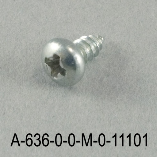 [A-636-0-0-M-0] 2,9x6,5 mm YSB SC Metallische Schraube