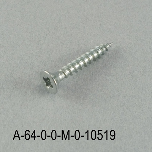 [A-64-0-0-M-0] 3x20 mm YHB SC Metallic Gray Screw 
