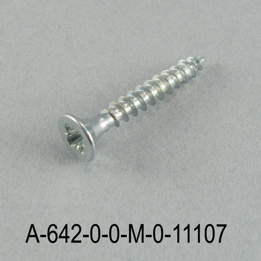 [A-642-0-0-M-0] 3,5x25 mm YHB SC 金属灰色螺钉