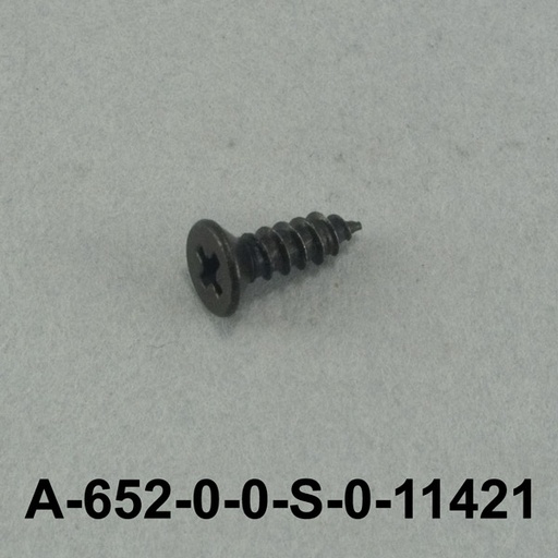 [A-652-0-0-S-0] A-652 2,9x9,5 мм YHB SC Black Screw