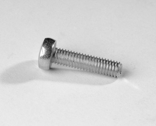 [A-653-0-0-M-0] M3x12 mm YSB  Metrik Metallic Gray Screw 