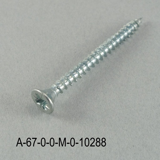 [A-67-0-0-M-0] 3,5x40 mm YHB SC メタリックグレーねじ