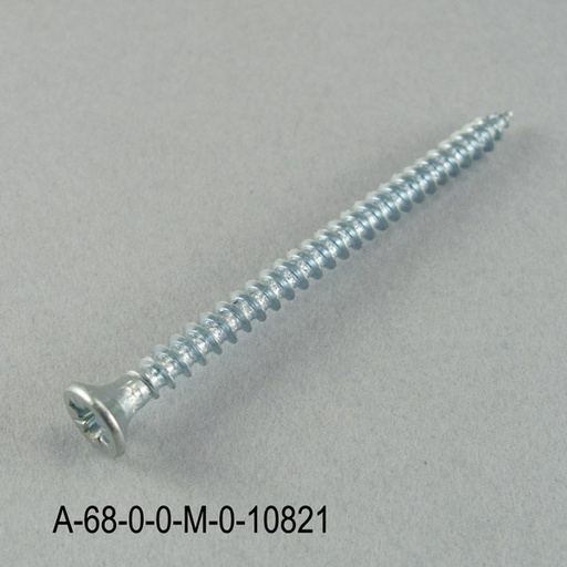 [A-68-0-0-M-0] 3,5x50 mm YHB SC Metallic Grijze Schroef