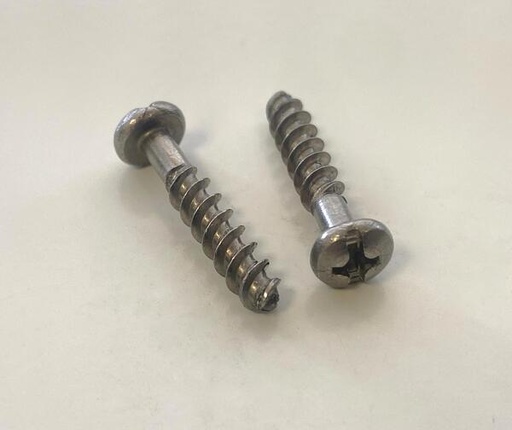 [A-685-0-0-M-0] 4x20 mm Combi Panhead Stainless Steel Screw