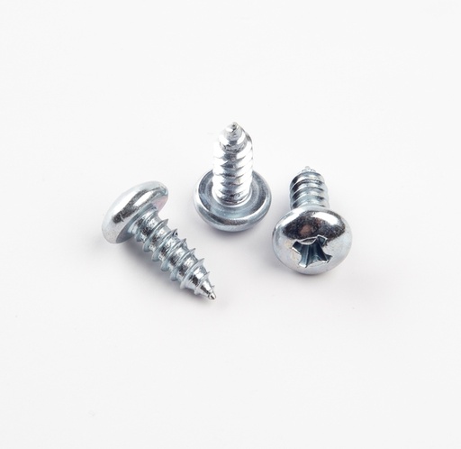 [A-690-0-0-M-0] 4,8 x 13 mm Pan head self tapping screw Metallic