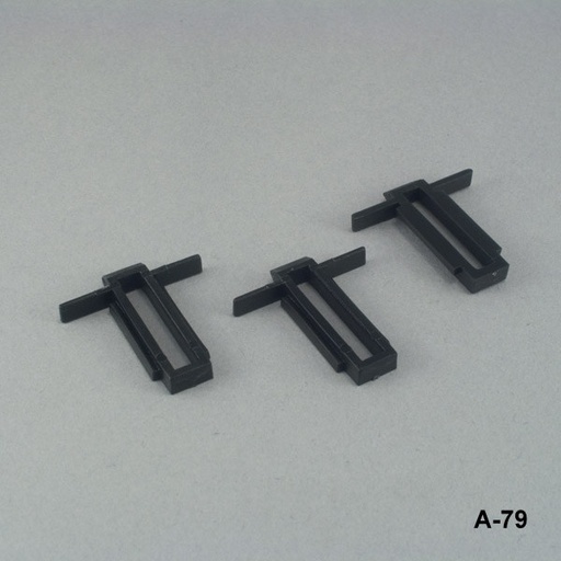 [A-79-0-0-S-0] A-79 DIN 导轨爪黑色