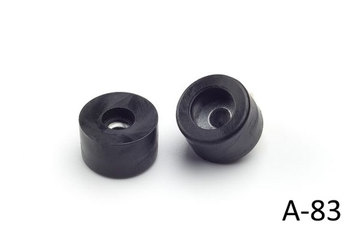 [A-83-0-0-S-0] Round Screw on Bumper Foot