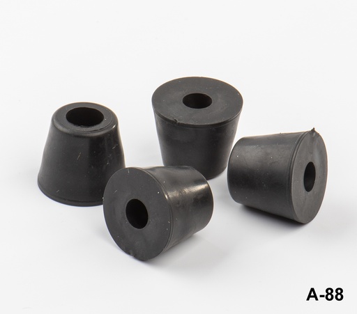 [A-88-0-0-S-0] A-88 Rubber Feet (Metal Scaled)