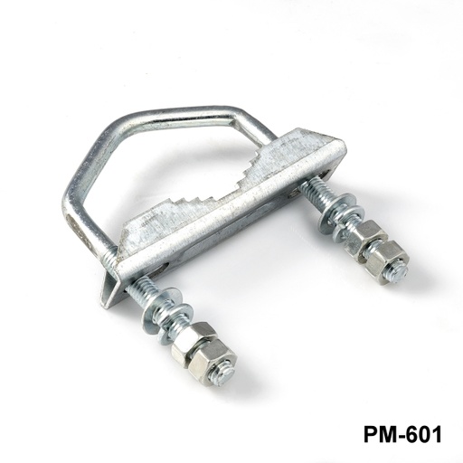 [PM-601-0-0-M-0] Juego de abrazaderas de antena con pernos en V - M8