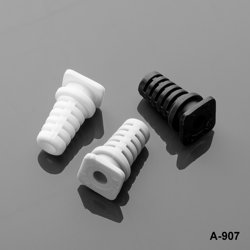 [A-907-0-0-S-0] A-907 Sleeved Cable Grommet 4mm