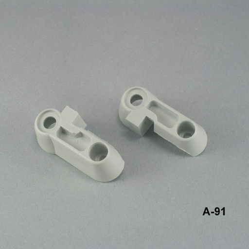 [A-91-0-0-G-0] Plastic Foot with Push Fit Bumper (A and B Set)